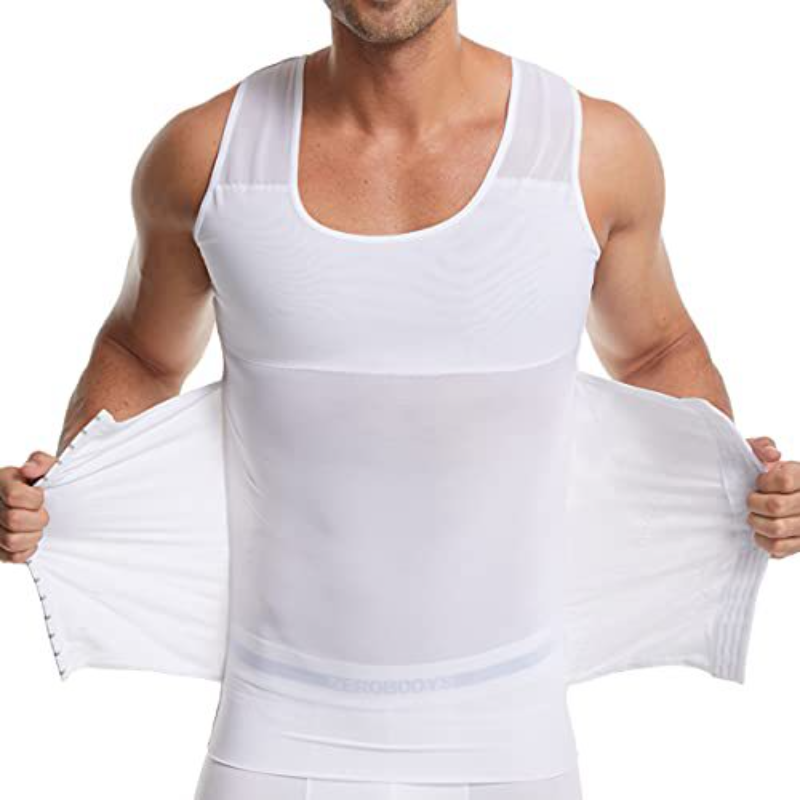 Men's Slim-Fit Compression Workout Vest