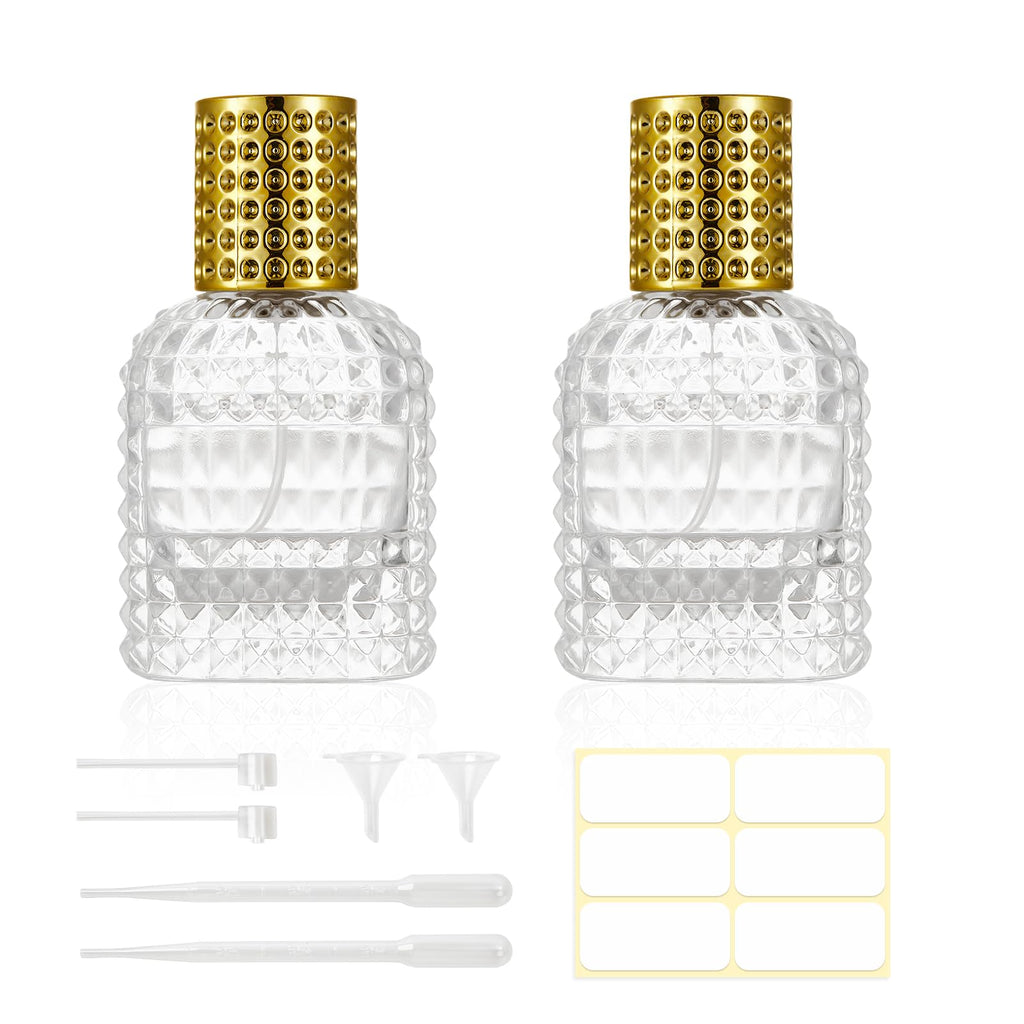 GoldNebula 30ml Dual Perfume Atomizers