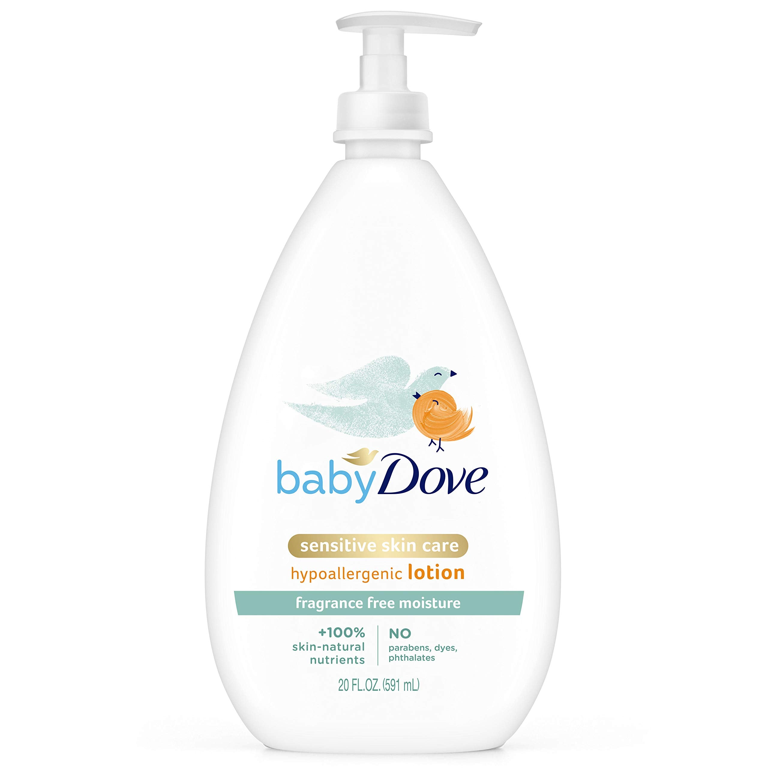 Baby Dove Sensitive Skin Nourishing Lotion 20 oz