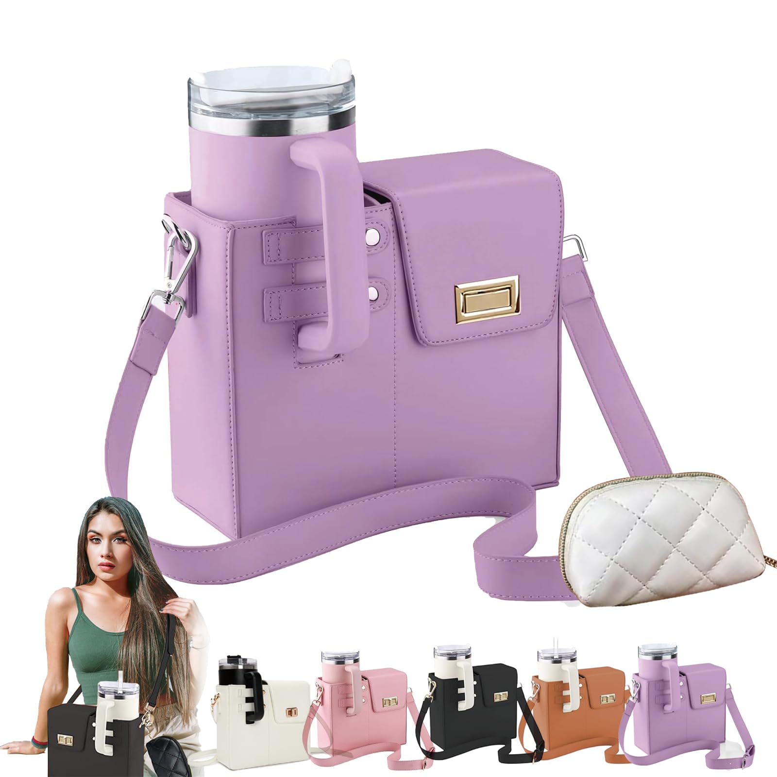 Stanley Hydration Handbag with Tumbler Pocket