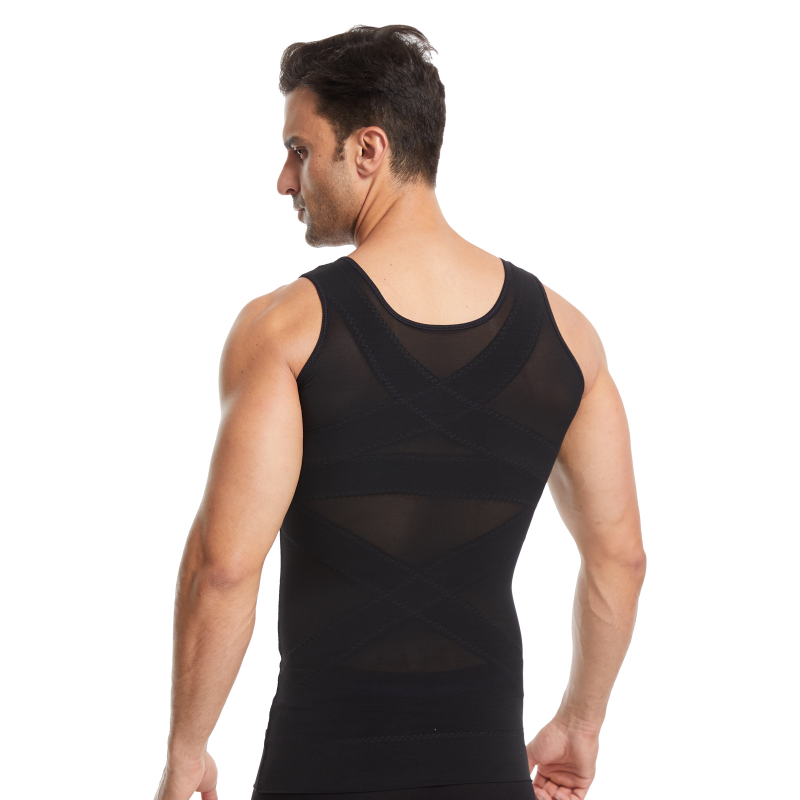Men's Slim-Fit Compression Workout Vest