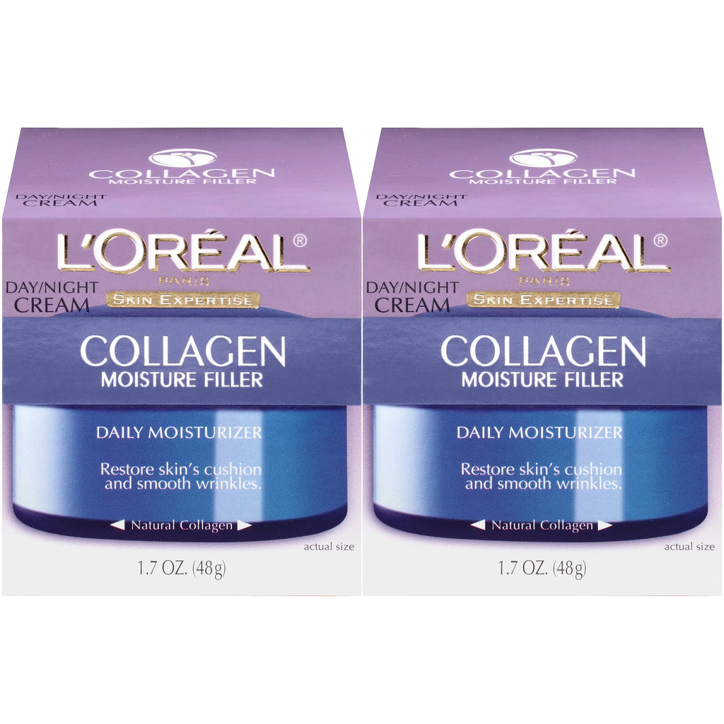 LOreal Paris Collagen Face Cream Day/Night Anti-Aging Duo
