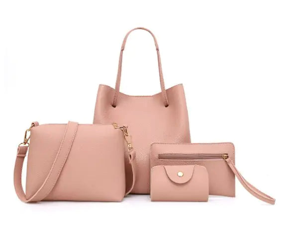 Lychee Chic 4-Bag Ensemble