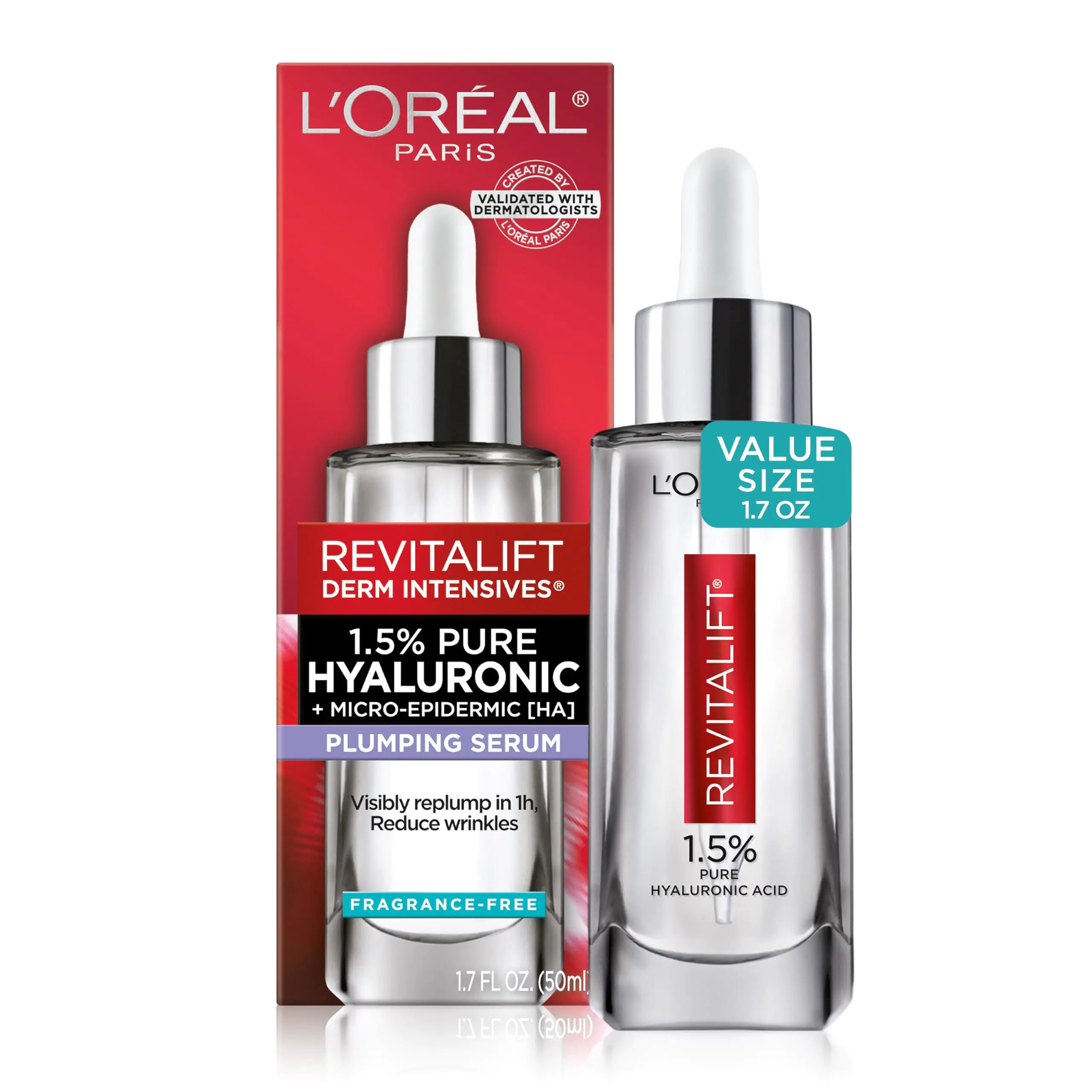 L'Oreal Paris Revitalift Pure Hyaluronic Acid 1.7 oz