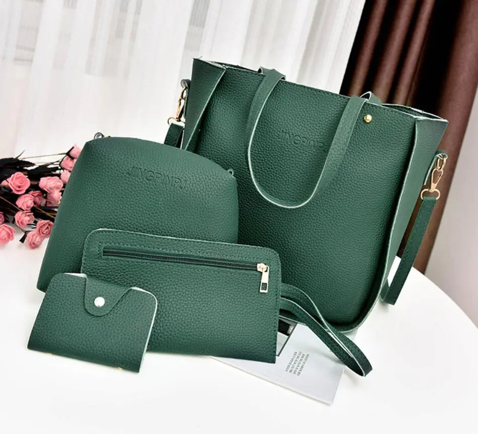 Chic 4-Piece Women's Bag Collection