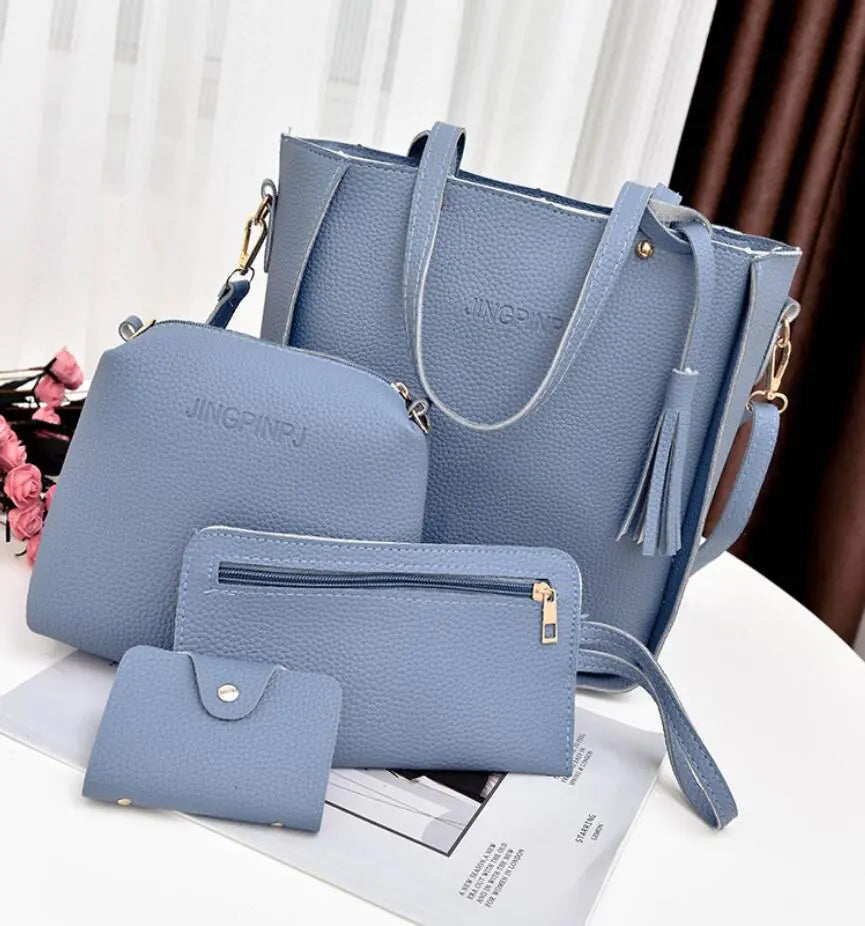 Chic 4-Piece Women's Bag Collection