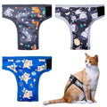 Leekalos Absorbent Cat Diapers - 3 Pack Adjustable
