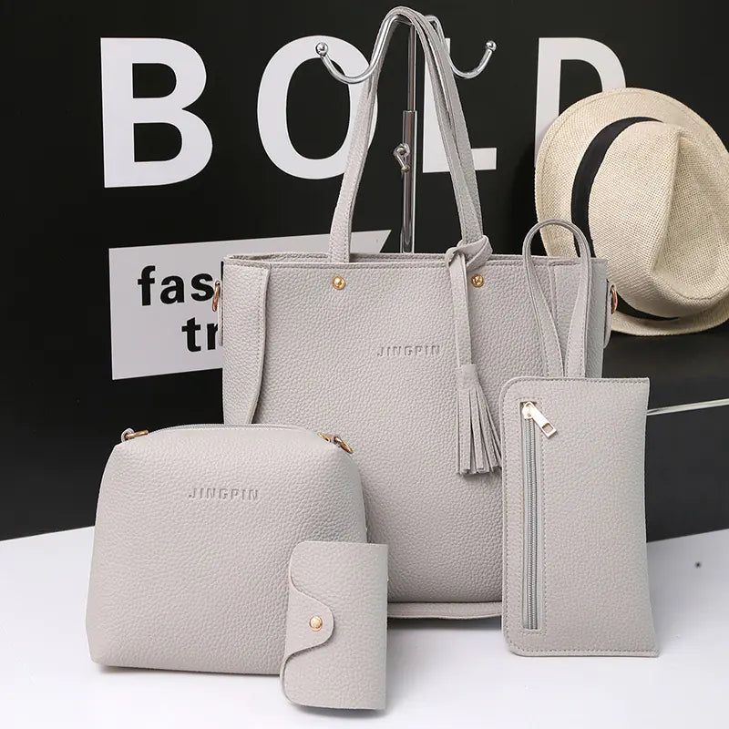 Chic 4-Piece Women's Bag Collection