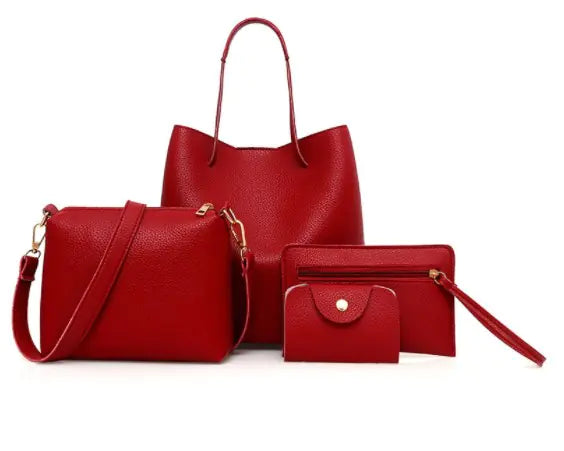 Lychee Chic 4-Bag Ensemble