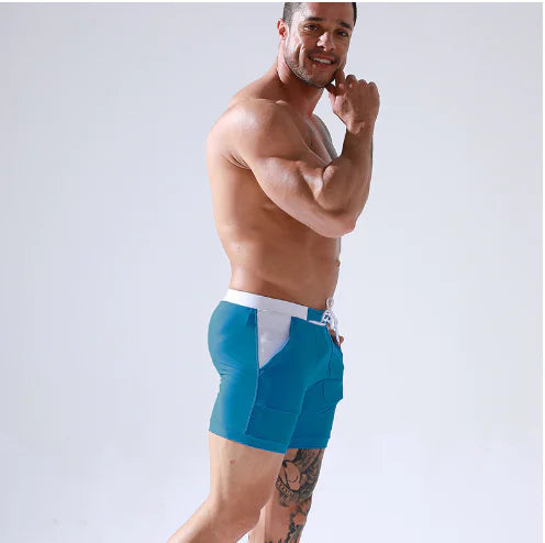 Men's Loose-Fit Swim Trunks for Pool and Beach