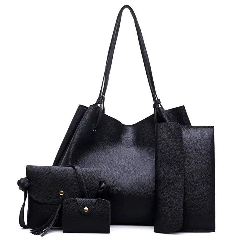 Lychee Chic 4-Bag Ensemble