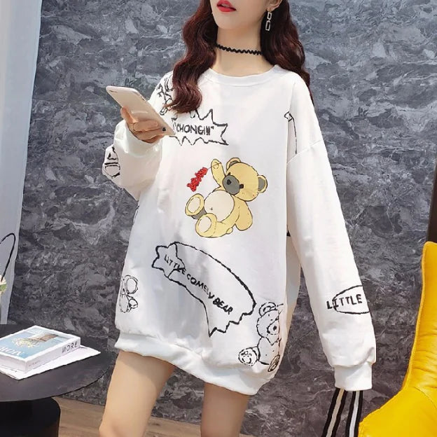 Chic Loosely Cut Crewneck Sweater