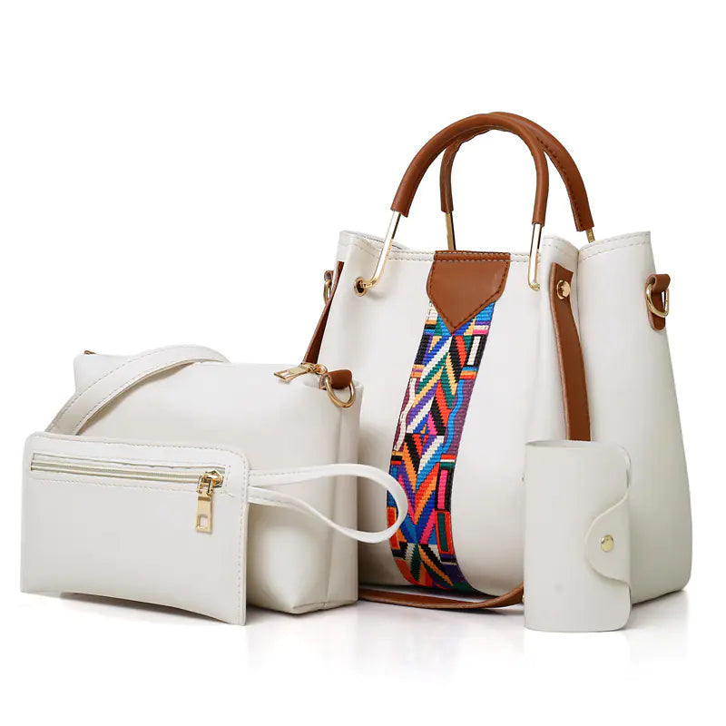 Chic 4-Piece Ladies' Bag Ensemble