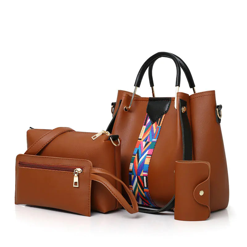 Chic 4-Piece Ladies' Bag Ensemble