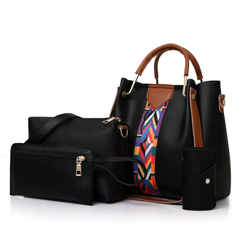 Chic 4-Piece Ladies' Bag Ensemble