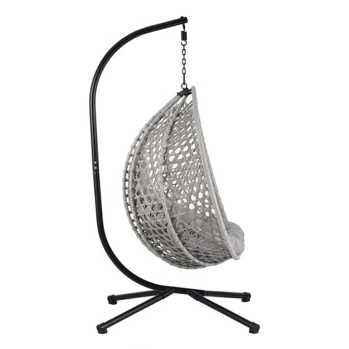 Versatile Hanging Egg Chair for Indoor and Outdoor Use