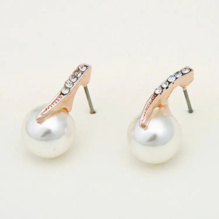 Elegant Teardrop Pearl Jewelry Set