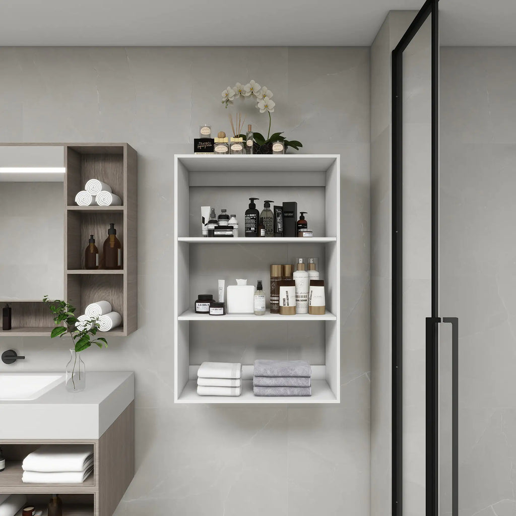 SleekWalk White Wood Closet System 31.49''W