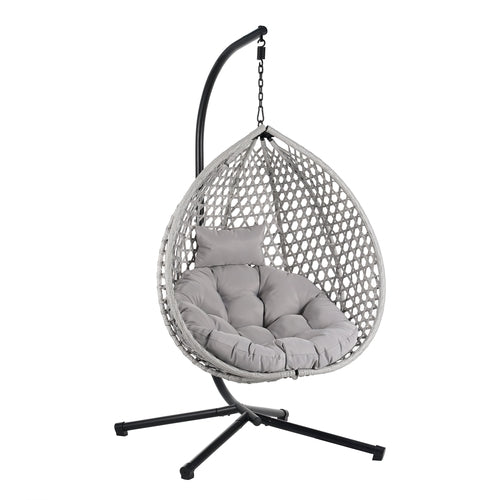 Versatile Hanging Egg Chair for Indoor and Outdoor Use