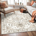 Roseek Distressed Medallion Area Rug