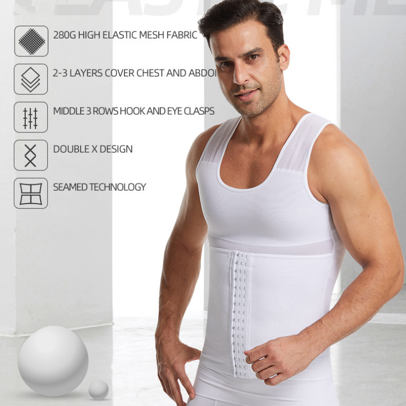 Men's Slim-Fit Compression Workout Vest