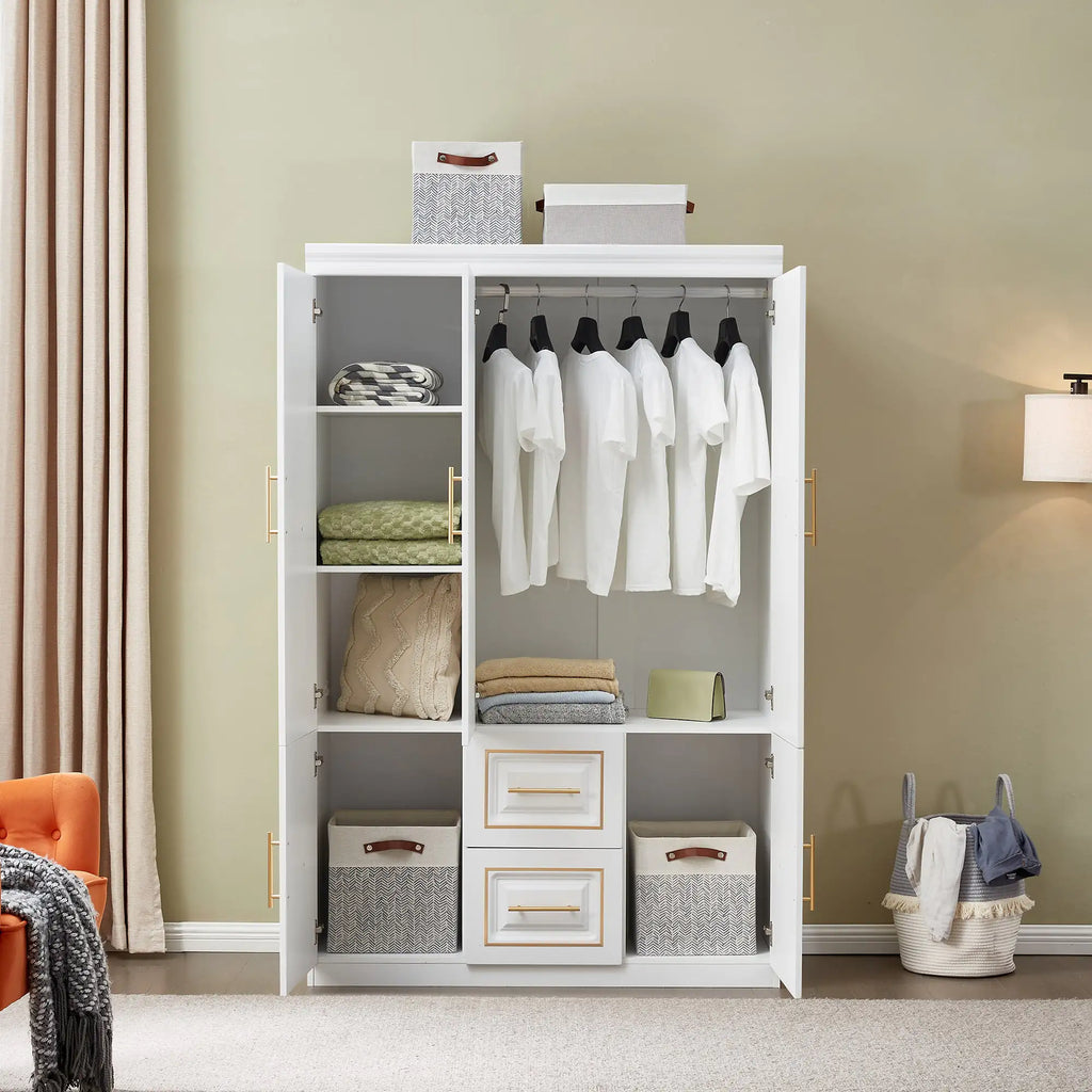 VersaWardrobe 3-Door Storage Closet