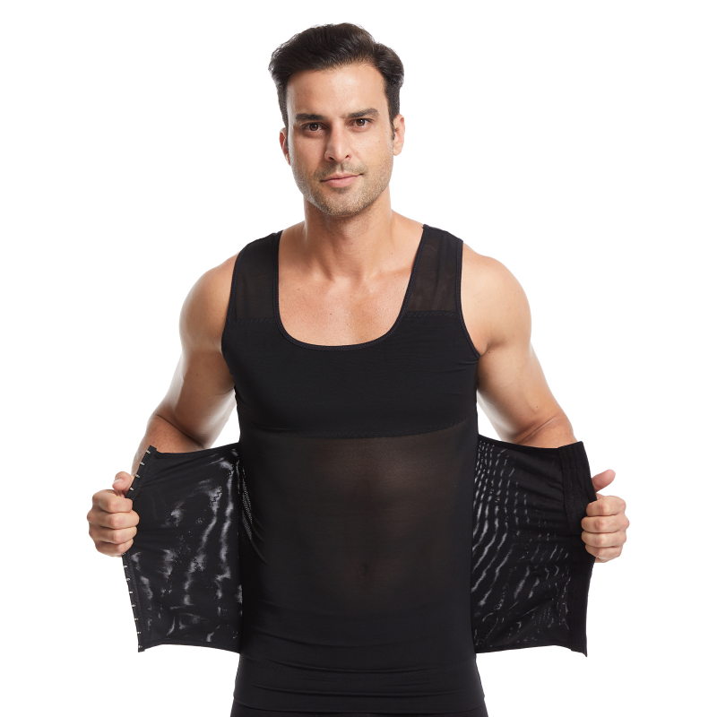 Men's Slim-Fit Compression Workout Vest