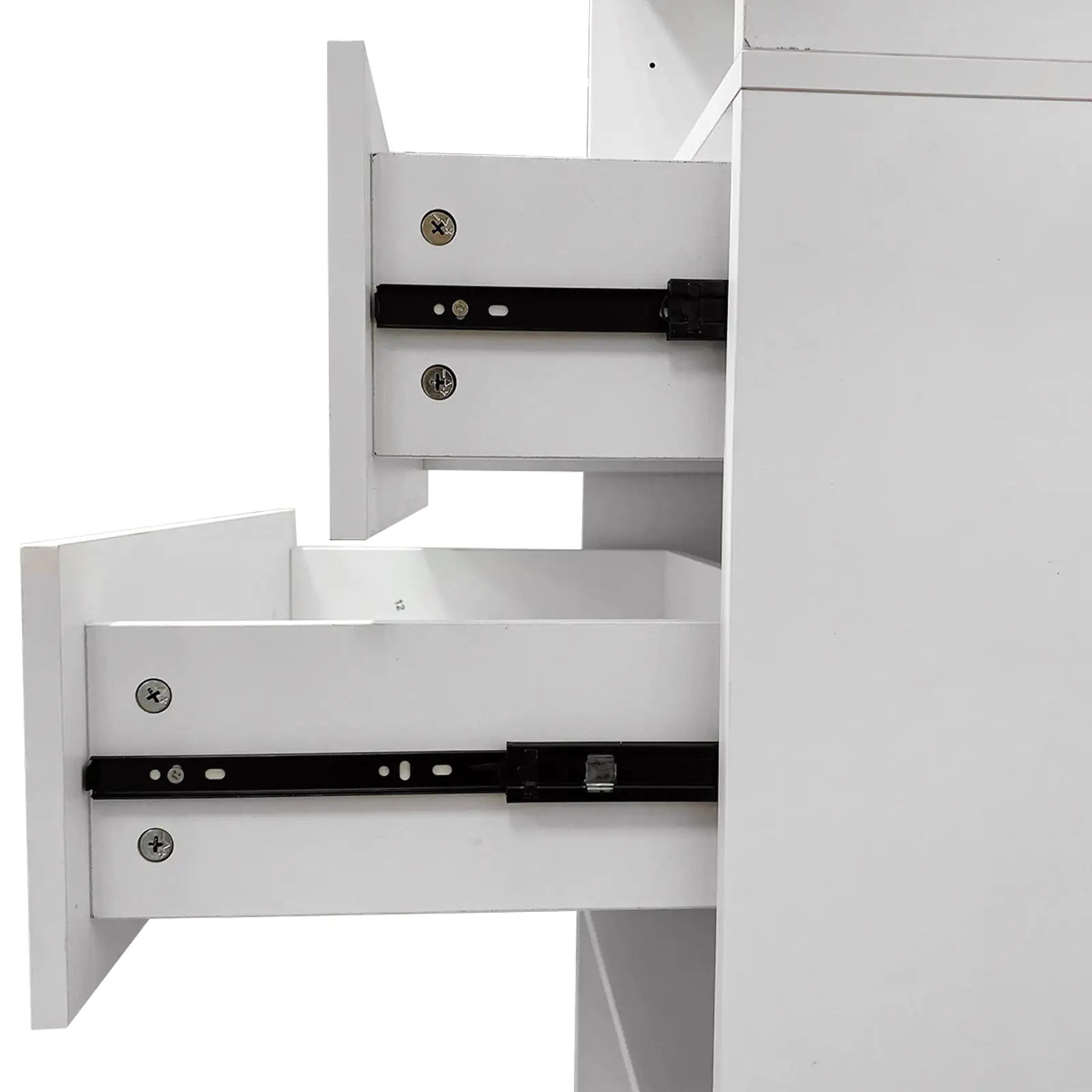 SleekWalk White Wood Closet System 31.49''W