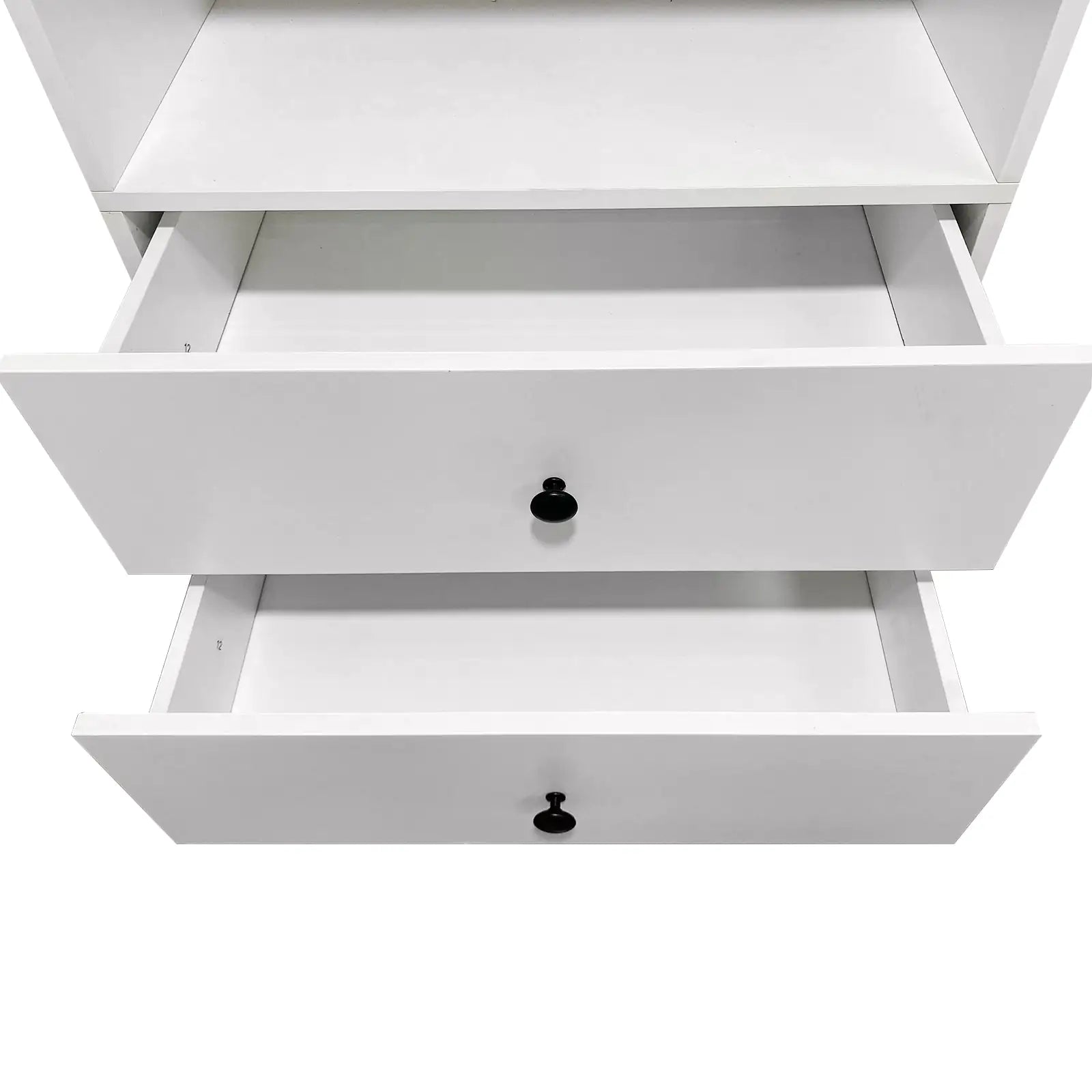 SleekWalk White Wood Closet System 31.49''W
