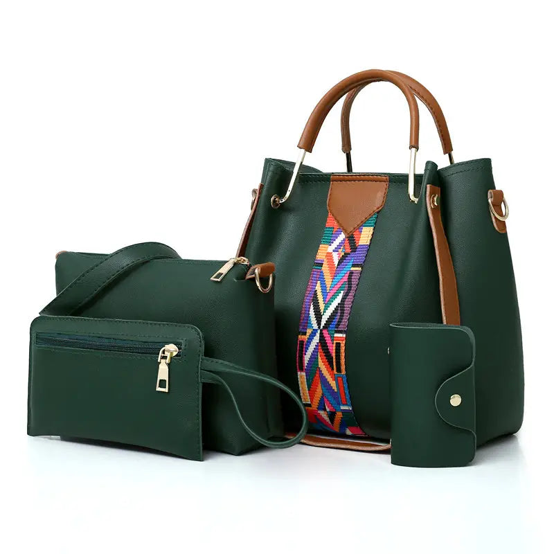 Chic 4-Piece Ladies' Bag Ensemble