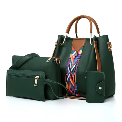Chic 4-Piece Ladies' Bag Ensemble