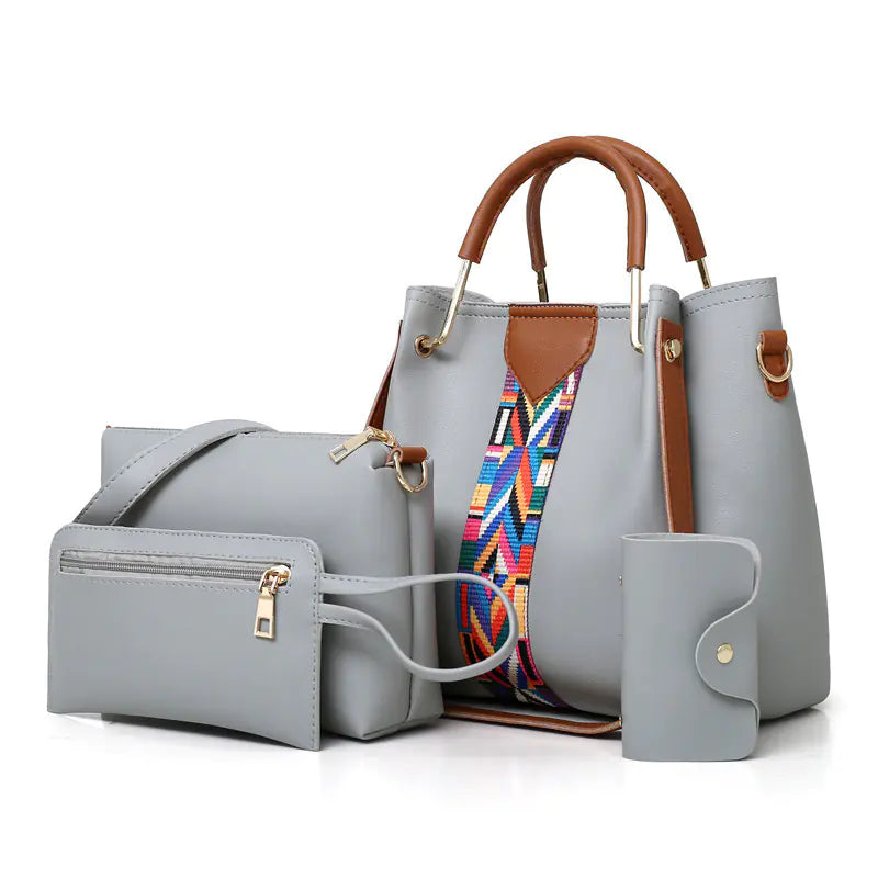 Chic 4-Piece Ladies' Bag Ensemble