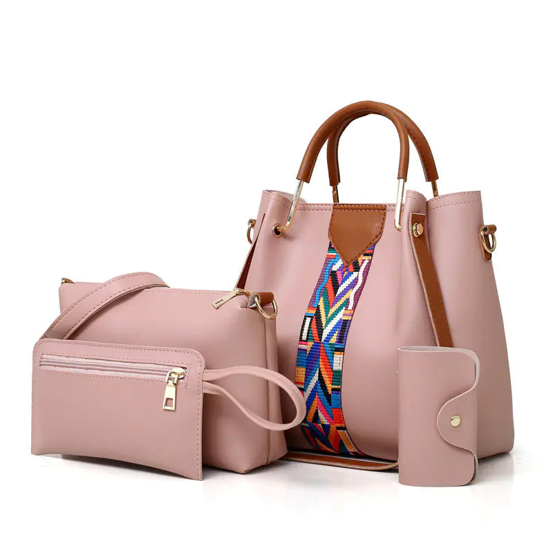 Chic 4-Piece Ladies' Bag Ensemble
