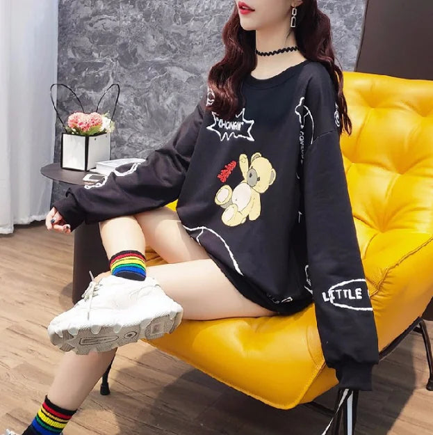Chic Loosely Cut Crewneck Sweater