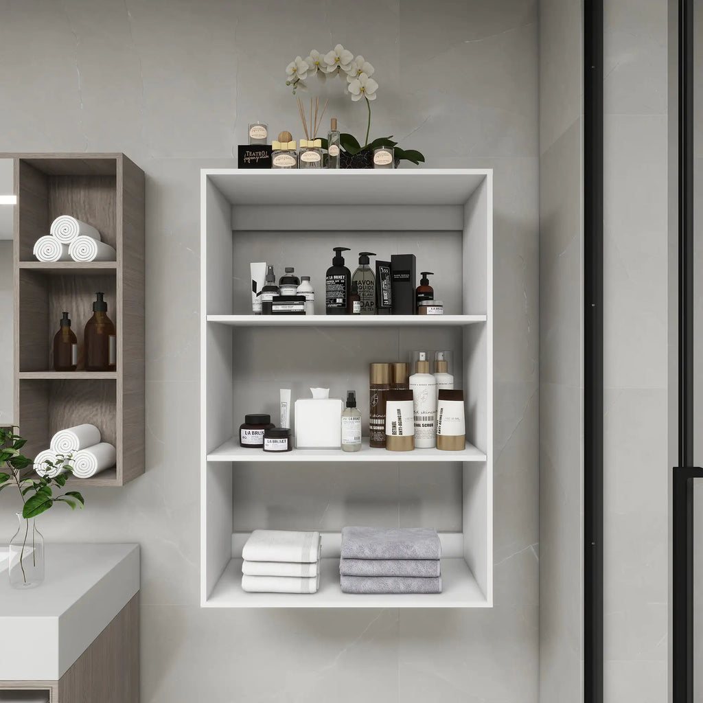 SleekWalk White Wood Closet System 31.49''W