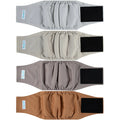 Paw Legend Reusable Male Dog Diapers 4-Pack Small