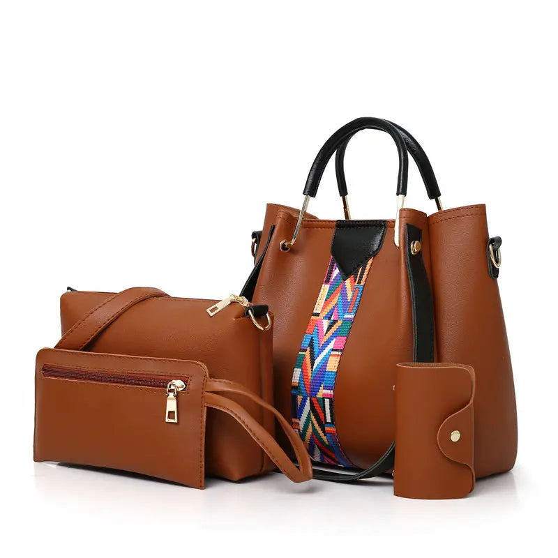 Chic 4-Piece Ladies' Bag Ensemble