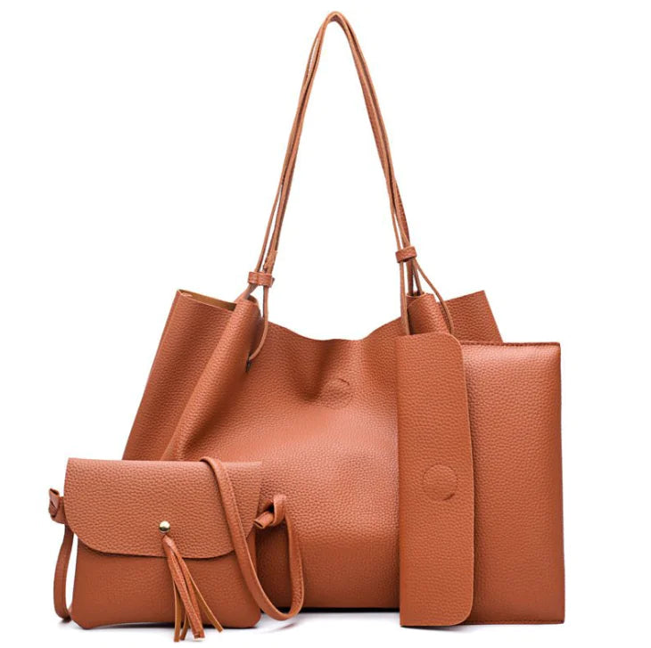 Lychee Chic 4-Bag Ensemble