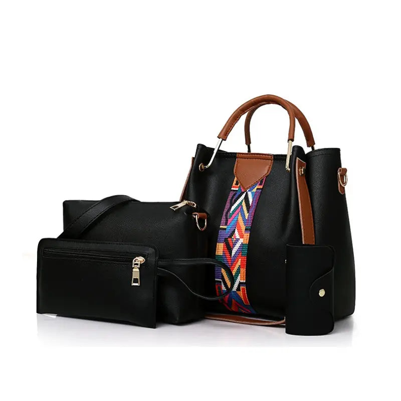 Chic 4-Piece Ladies' Bag Ensemble